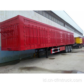 Trailer Semi Kargo Dinding Samping Untuk Dijual